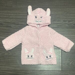 Nannette Pink Bunny Kids Jacket